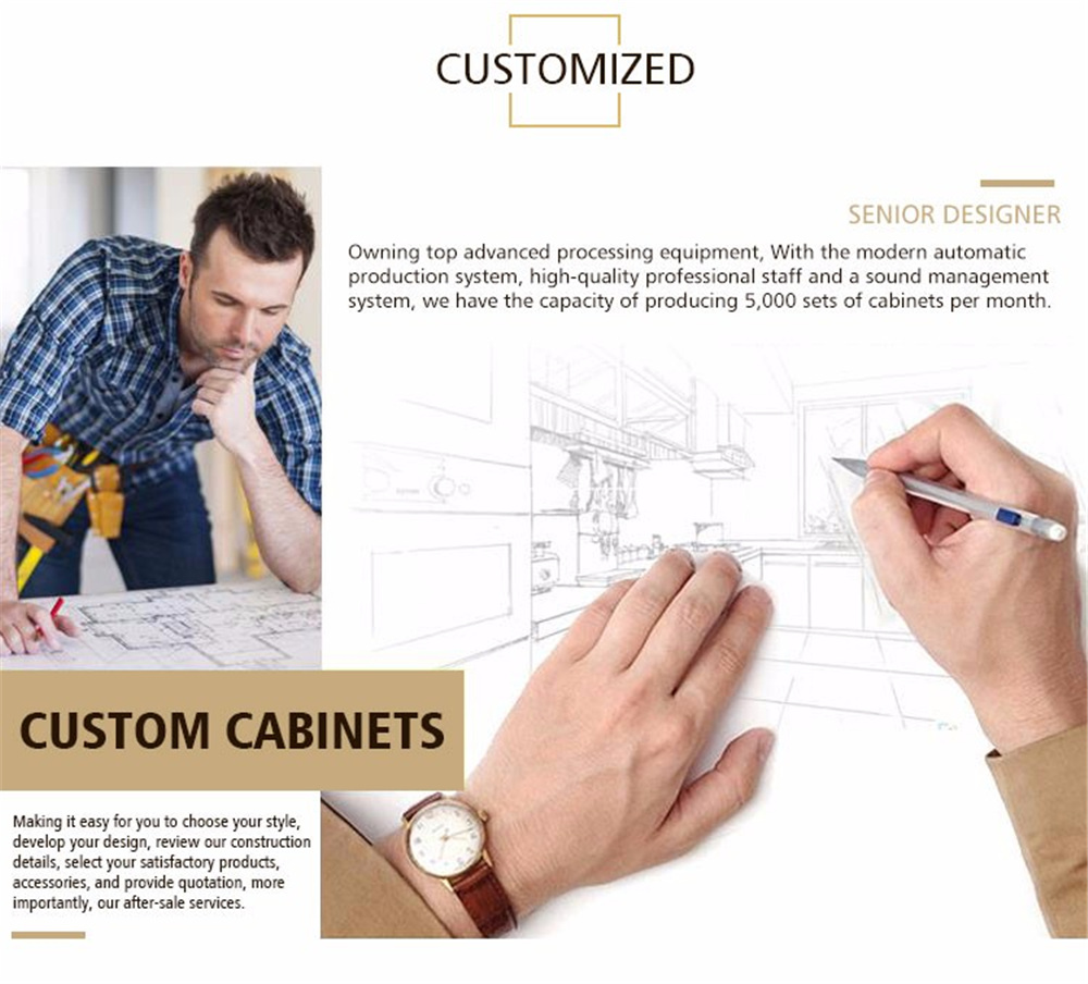 Wooden Furniture Designs Polymer Kitchen Cabinet