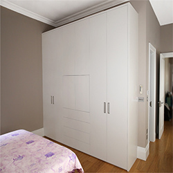 MDF with Lacquer Finish Swing Door Wardrobe - 副本