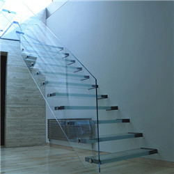 Invisible Beam Glass Staircase