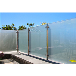 Post Glass Railing PRI224