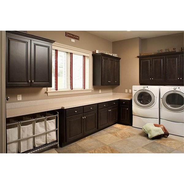 Solid Wood Laundry Cabinets
