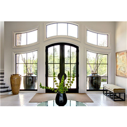 Iron Design Glass Door06