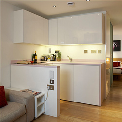 Lacquer finish kitchenette 03