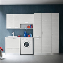 Melamine Finish Laundry Cabinets 05