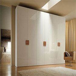 MDF with UV Finish Swing Door Wardrobe