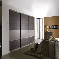 MDF with Laminate Finish Sliding Door Wardrobe