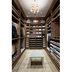 Solid Wood with Painting Finish Walk-in Closet