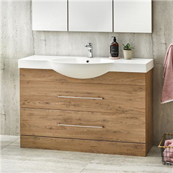  Melamine Finish Floor-Stand Bathroom Vanity