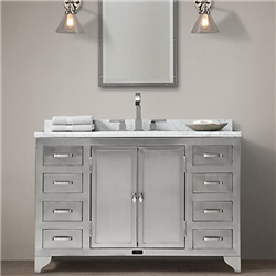 Stainless Steel Floor-Stand Bathroom Vanity