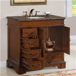 Wall Hung Bathroom Vanities Cabinets PR-G234