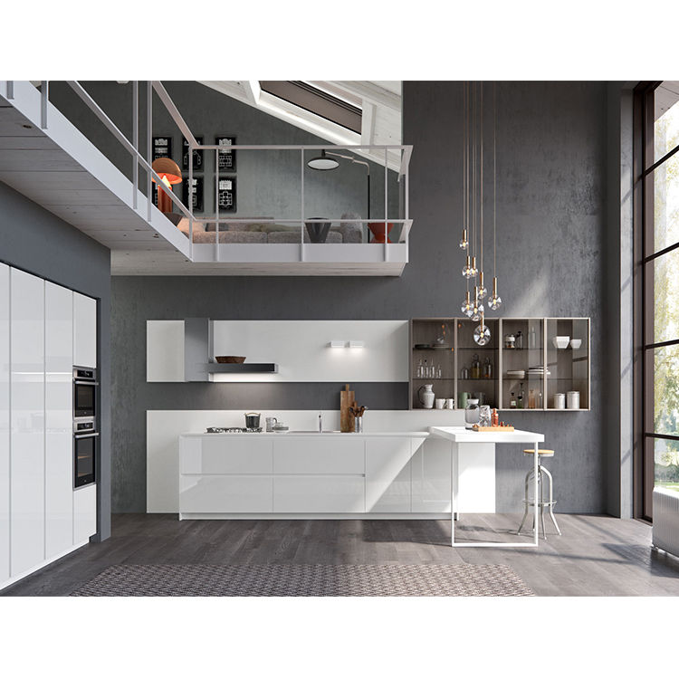 lacquer kitchen cabinets-PR-R014