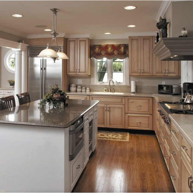 Classic solid wood kitchen cabinets PR-K23