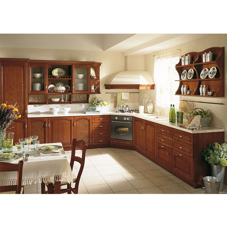 Wooden kitchen cabinet sets for sale PR-K59