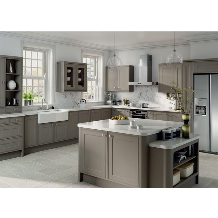 Solid wood kitchen cupboards price PR-K67