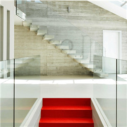 U Channel Glass Banister PRU003