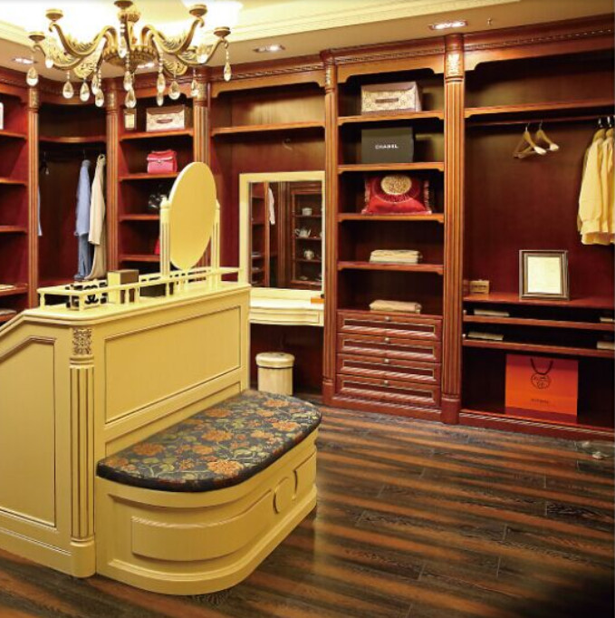Customized Walk-in Closet Solid wood with painting - 副本