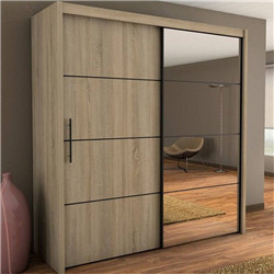 MDF with Laminate Finish Sliding wardrobe storage solutions