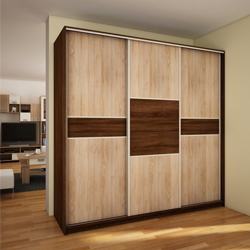 Sliding door wardrobe wardrobe storage solutions PR-L15