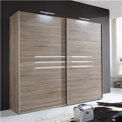 MDF with PVC Finish Sliding big wardrobes