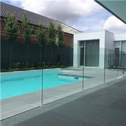 Tempered Glass U Channel Railing Price PRU029