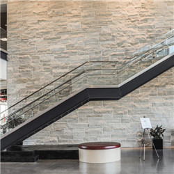 Aluminum U Channel Glass Railing PRU033