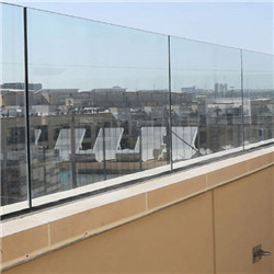 Terrace Stainless Steel U Channel Glass Railing PRU036