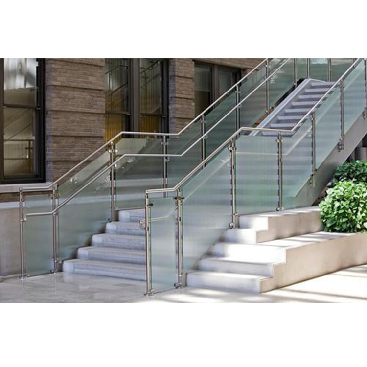 Glass Fitting Stainless Steel Handrail Stair Railing Fence Post  p-21
