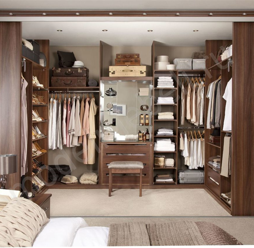 Plywood with Melaminie Finish walk in wardrobe ideas