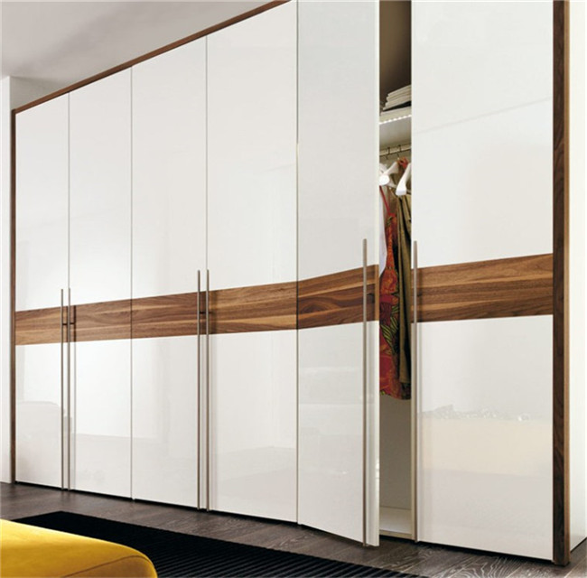 Cheapest wlarge white narrow clothes cabinet double wardrobe closet with drawers dresser sale