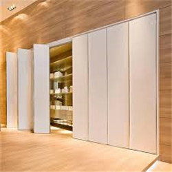 MDF with Acrylic finish  wardrobe