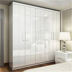 MDF with UV finish  wardrobe