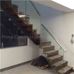 Modern Design mono stringer stairs Double Plate Staircase pr-b0064