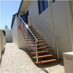 Modern Design mono stringer stairs Double Plate Staircase pr-b0067
