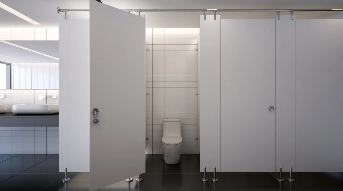 toilet cubicle door PR-P0020