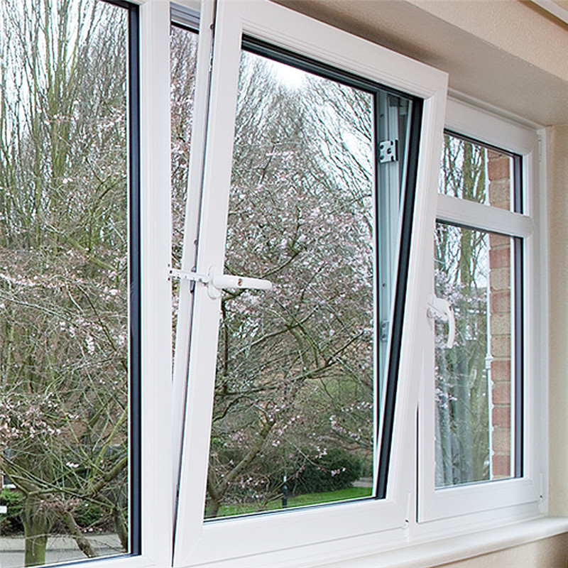 High quality modern style upvc aluminum Turn-tilt window 