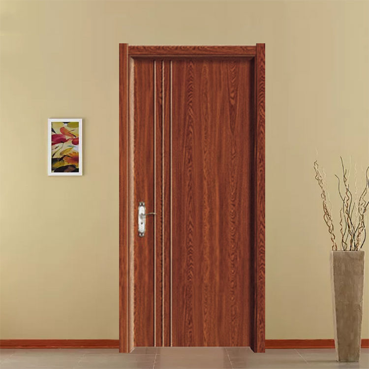 Sky-2019 High Quality Cheap Solid Fireproof Wooden Door Malaysia
