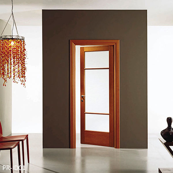 Sky-House Interior Retro Square Cheap Wooden Door