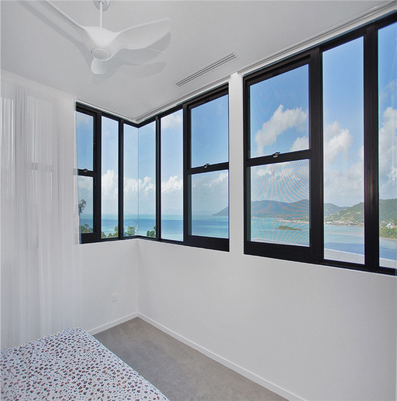 High quality modern style aluminum fixed window 