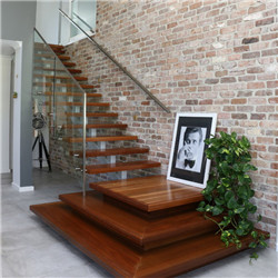 Modern Design mono stringer stairs Double Plate Staircase pr-b0096