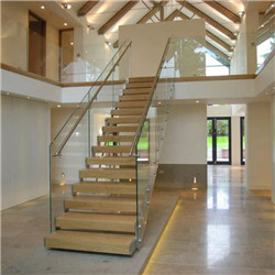Modern Design mono stringer stairs Double Plate Staircase pr-b00125