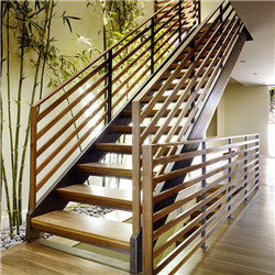 Modern Design mono stringer stairs Double Plate Staircase pr-b00126