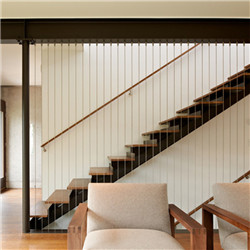 Modern Design mono stringer stairs Double Plate Staircase pr-b00127