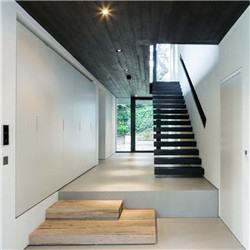 Modern Design mono stringer stairs Double Plate Staircase pr-b00128