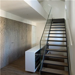Modern Design mono stringer stairs Double Plate Staircase pr-b00130