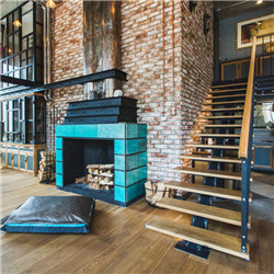 Modern Design mono stringer stairs Double Plate Staircase pr-b00145