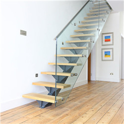 Modern Design mono stringer stairs Double Plate Staircase pr-b00151