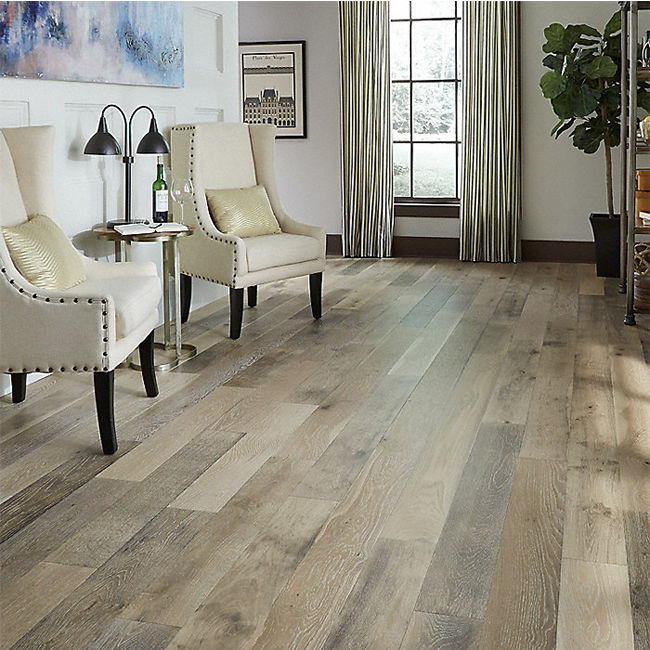 Multi-floor European oak hardwood flooring 