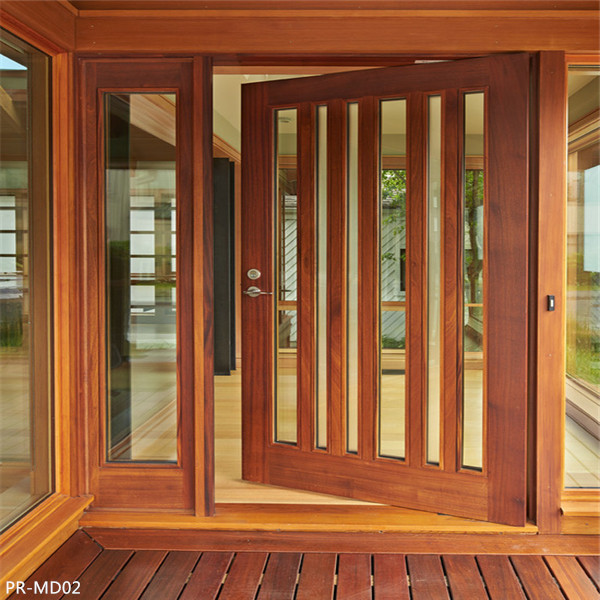 Prima Solid Wooden Door Design Semi Wooden Interior House Door Solid Wood 