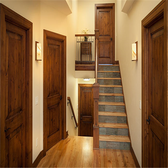 Joy-Solid wood door Antique style home door