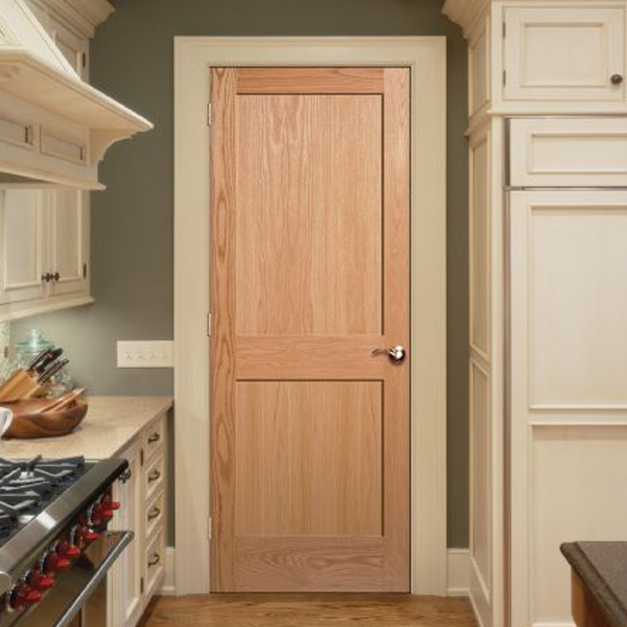 New design customized indoor fancy wooden entrance door SY 201031